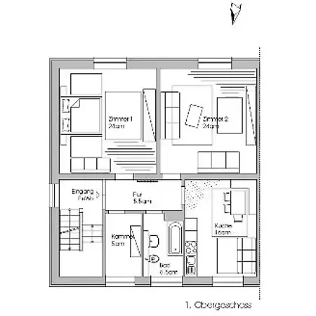 Lägenhet Ferienwohnung Stralsund *